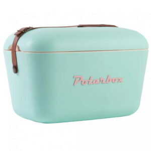 Nevera Vintage Polarbox Verde Agua 12L – Nevera Retro – Polarbox – IndyaEduOcio