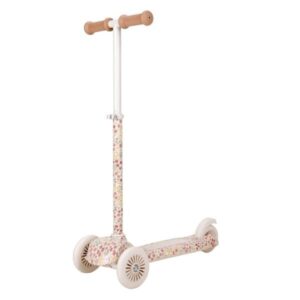 Patinete Tres Ruedas Off White – Patinete Infantil Evolutivo – Little Dutch – De 2 a 6 Años – IndyaEduOcio