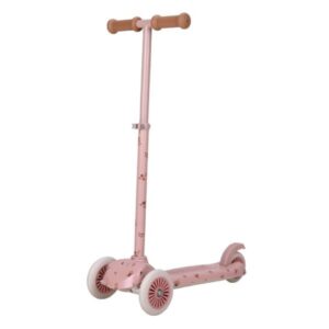Patinete Tres Ruedas Rosa – Patinete Infantil Evolutivo – Little Dutch – De 2 a 6 Años – IndyaEduOcio