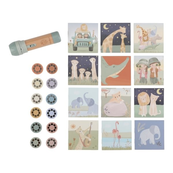 Proyector Linterna Safari Friends – Proyector de Historias Infantil – Little Dutch – Imaginación desde 3 años 15 Proyector Linterna Safari Friends – Proyector de Historias Infantil – Little Dutch – Imaginación desde 3 años