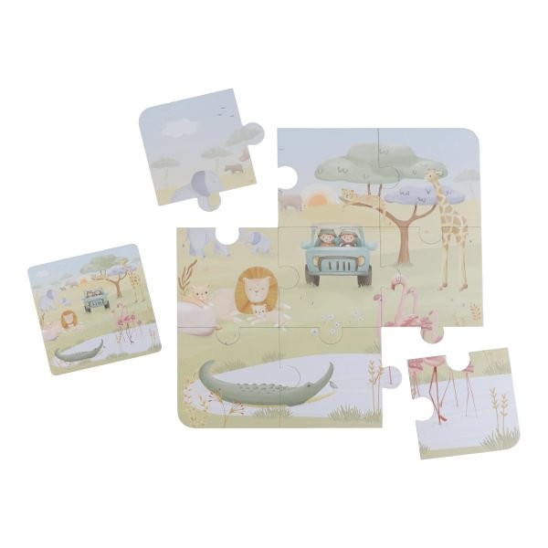 Puzzle 6 en 1 Safari Friends FSC – Puzzle Infantil Evolutivo – Little Dutch – Desde 2 años 3 Puzzle 6 en 1 Safari Friends FSC – Puzzle Infantil Evolutivo – Little Dutch – Desde 2 años