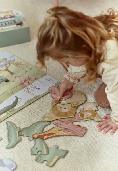 Puzzle 6 en 1 Safari Friends FSC – Puzzle Infantil Evolutivo – Little Dutch – Desde 2 años 7 Puzzle 6 en 1 Safari Friends FSC – Puzzle Infantil Evolutivo – Little Dutch – Desde 2 años