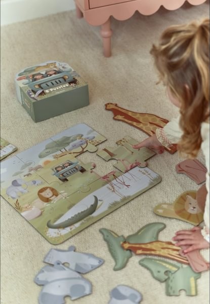 Puzzle 6 en 1 Safari Friends FSC – Puzzle Infantil Evolutivo – Little Dutch – Desde 2 años 8 Puzzle 6 en 1 Safari Friends FSC – Puzzle Infantil Evolutivo – Little Dutch – Desde 2 años