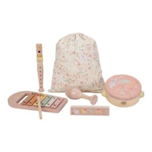 Set Musical Rosa Safari Friends – Set de Instrumentos Musicales – Little Dutch – Desde 3 Años – IndyaEduOcio