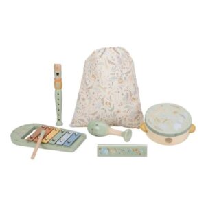 Set Musical Verde Safari Friends – Set de Instrumentos Musicales – Little Dutch – Desde 3 Años – IndyaEduOcio
