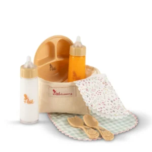Set de Comiditas Cloe – Accesorios para Muñecas – Asivil – Juego de Alimentación 36-46 cm