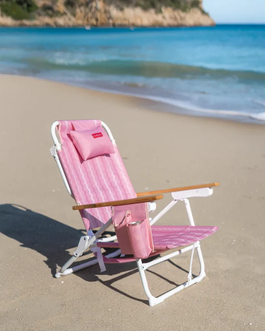Silla de Playa Reclinable con Nevera Rosa – Silla de Playa Plegable – ECHO – Con Nevera y Mochila – IndyaEduOcio 2 Silla de Playa Reclinable con Nevera Rosa – Silla de Playa Plegable – ECHO – Con Nevera y Mochila – IndyaEduOcio