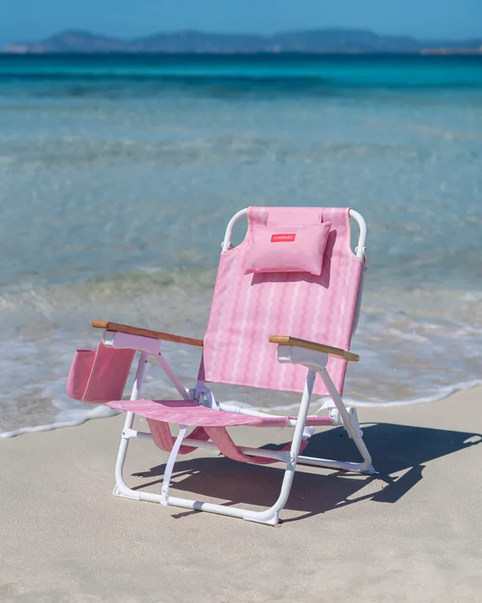 Silla de Playa Reclinable con Nevera Rosa – Silla de Playa Plegable – ECHO – Con Nevera y Mochila – IndyaEduOcio 4 Silla de Playa Reclinable con Nevera Rosa – Silla de Playa Plegable – ECHO – Con Nevera y Mochila – IndyaEduOcio