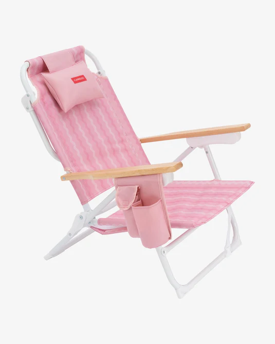 Silla de Playa Reclinable con Nevera Rosa – Silla de Playa Plegable – ECHO – Con Nevera y Mochila – IndyaEduOcio Silla de Playa Reclinable con Nevera Rosa – Silla de Playa Plegable – ECHO – Con Nevera y Mochila – IndyaEduOcio