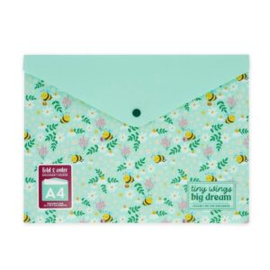 Sobre Broche para Documentos A4 Fold & Order Abeja – Carpeta portadocumentos – Legami – IndyaEduOcio