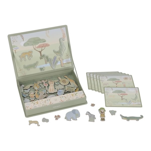 Tablero Magnético Safari Friends – Juego Creativo Magnético – Little Dutch – IndyaEduOcio 2 Tablero Magnético Safari Friends – Juego Creativo Magnético – Little Dutch – IndyaEduOcio