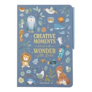 Tablet de Dibujo Azul Forest Friends – Pizarra LCD infantil reutilizable – Little Dutch – IndyaEduOcio