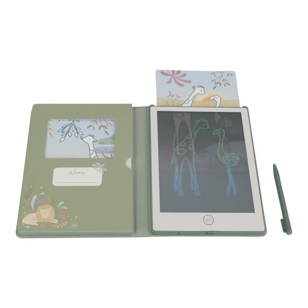 Tablet de Dibujo Verde Safari Friends – Pizarra LCD Infantil – Little Dutch – Creatividad desde 4 años 5 Tablet de Dibujo Verde Safari Friends – Pizarra LCD Infantil – Little Dutch – Creatividad desde 4 años