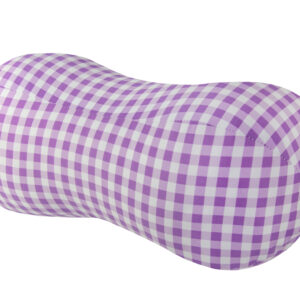 Vichi Lila – Cojín Ergonómico de Playa – Cacahuete Beach – Estampado Vichy Lila – IndyaEduOcio