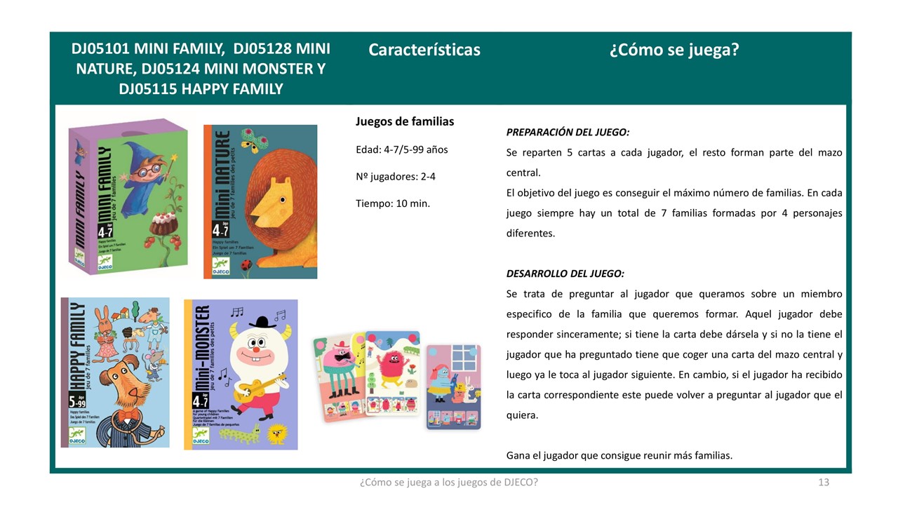 Cartas Happy Family - Djeco - indyaeduocio 3 Cartas Happy Family - Djeco - indyaeduocio
