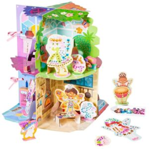 Kit Creativo Fairies Diamond Art Casa de Muñecas Jarmelo IndyaEduOcio