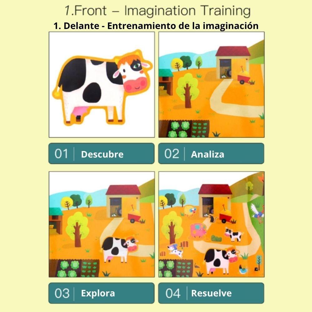 Libro de Pegatinas Reutilizables Animal Place Jarmelo IndyaEduOcio 8 Libro de Pegatinas Reutilizables Animal Place Jarmelo IndyaEduOcio