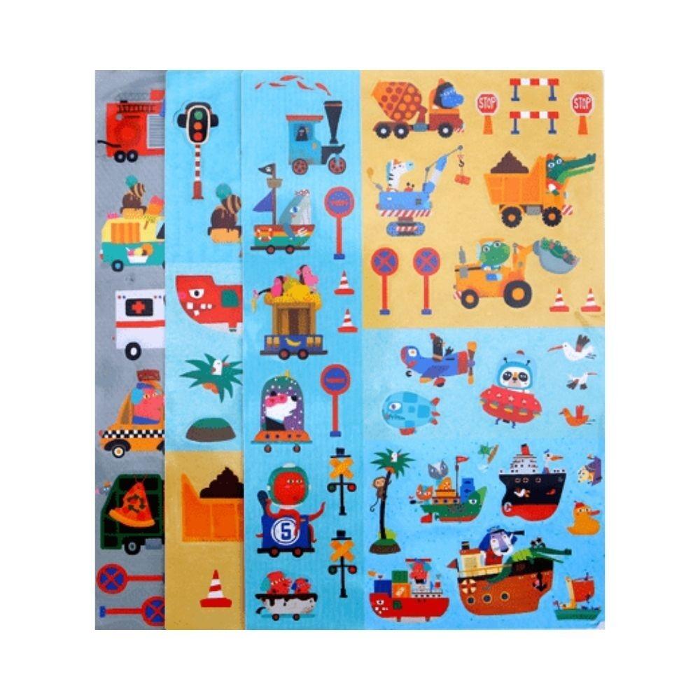 Libro de Pegatinas Reutilizables On The Go Jarmelo IndyaEduOcio 5 Libro de Pegatinas Reutilizables On The Go Jarmelo IndyaEduOcio