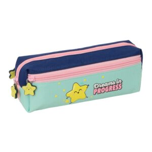 Portatodo triple peq. con goma elast. 22cm Mr. Wonderful estrella