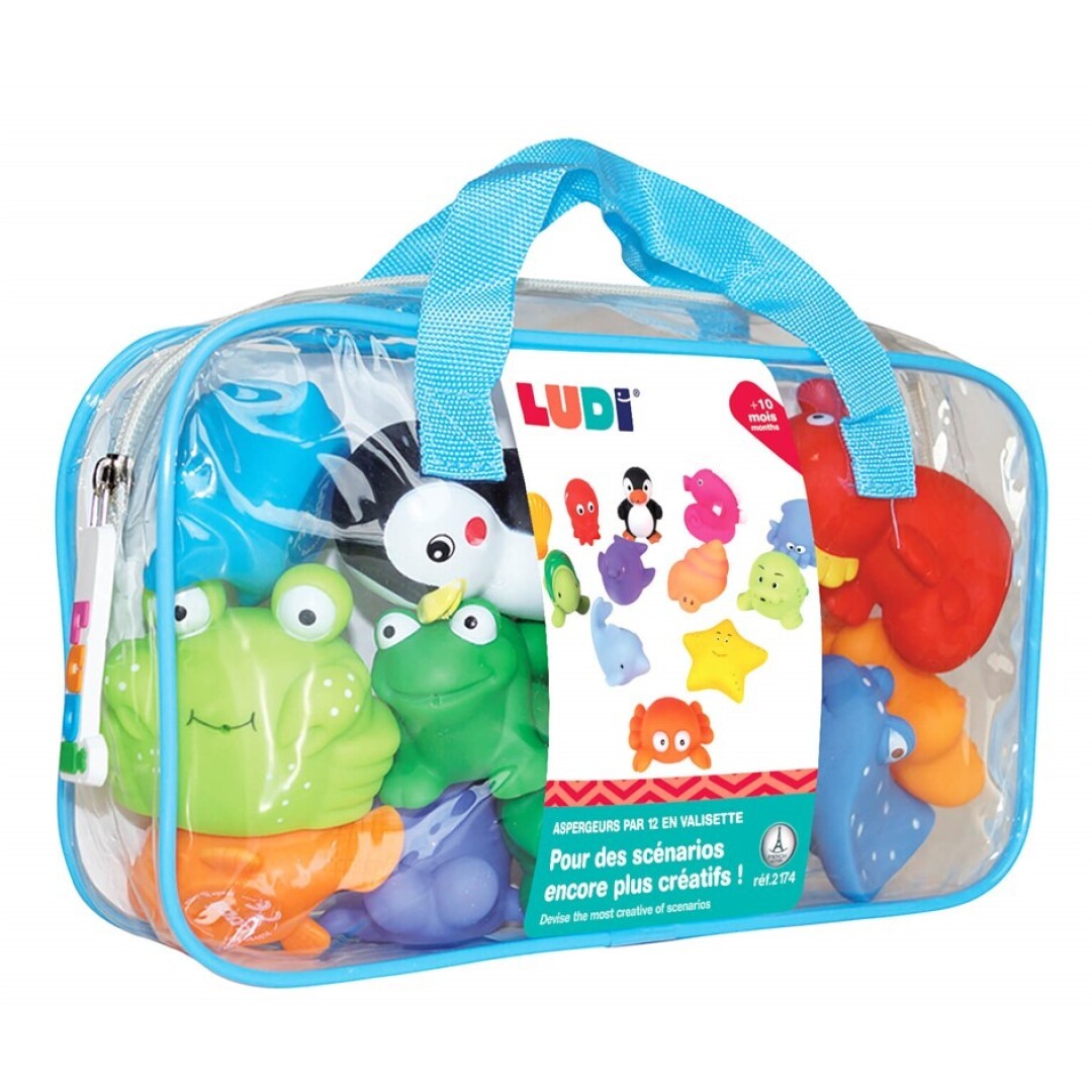 Rociador 12 Animales Marinos Ludi - IndyaEduOcio Rociador 12 Animales Marinos Ludi - IndyaEduOcio