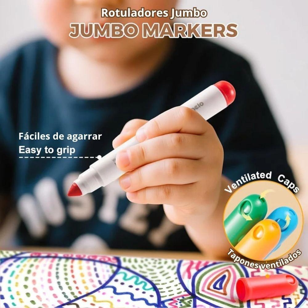 Rotuladores Extra Lavables Wash Power 12 Colores Jarmelo IndyaEduOcio 5 Rotuladores Extra Lavables Wash Power 12 Colores Jarmelo IndyaEduOcio