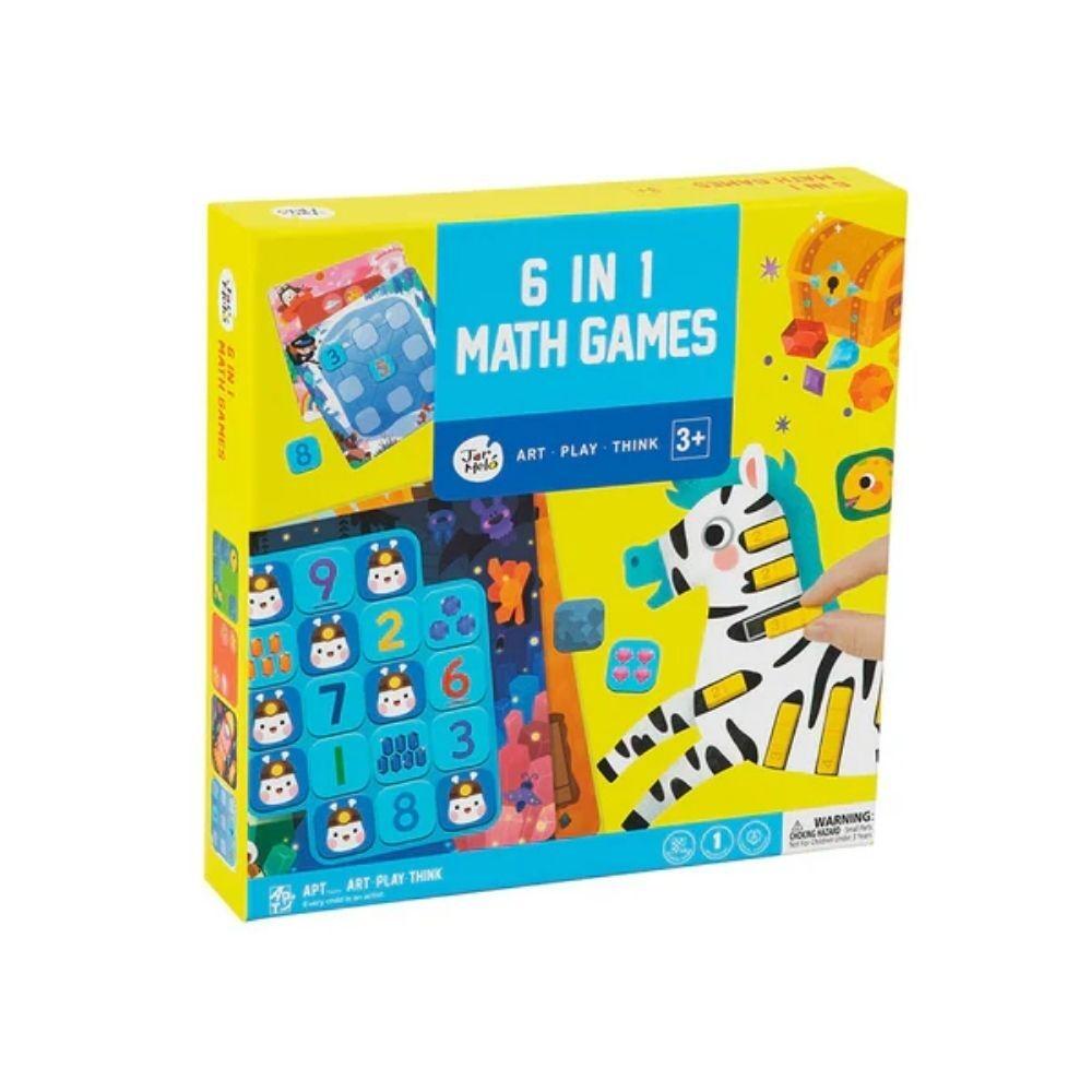 Set 6 Juegos Matemáticos 6 en 1 Math Games Jarmelo IndyaEduOcio 2 Set 6 Juegos Matemáticos 6 en 1 Math Games Jarmelo IndyaEduOcio