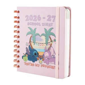 Agenda Escolar Stitch y Ángel 2026-2027 - Erik - indyaeduocio