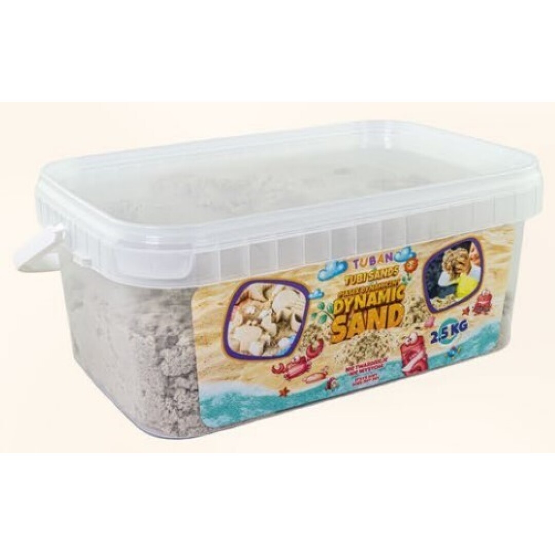 Arena Dinámica Natural 2,5 kg TUBAN - indyaeduocio Arena Dinámica Natural 2,5 kg TUBAN - indyaeduocio