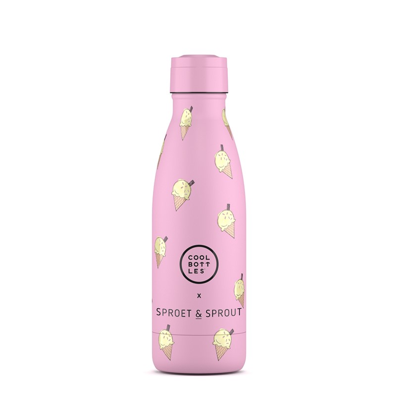 Botella Infantil Pink Scoop 350 ml - Cool Bottles - indyaeduocio 2 Botella Infantil Pink Scoop 350 ml - Cool Bottles - indyaeduocio