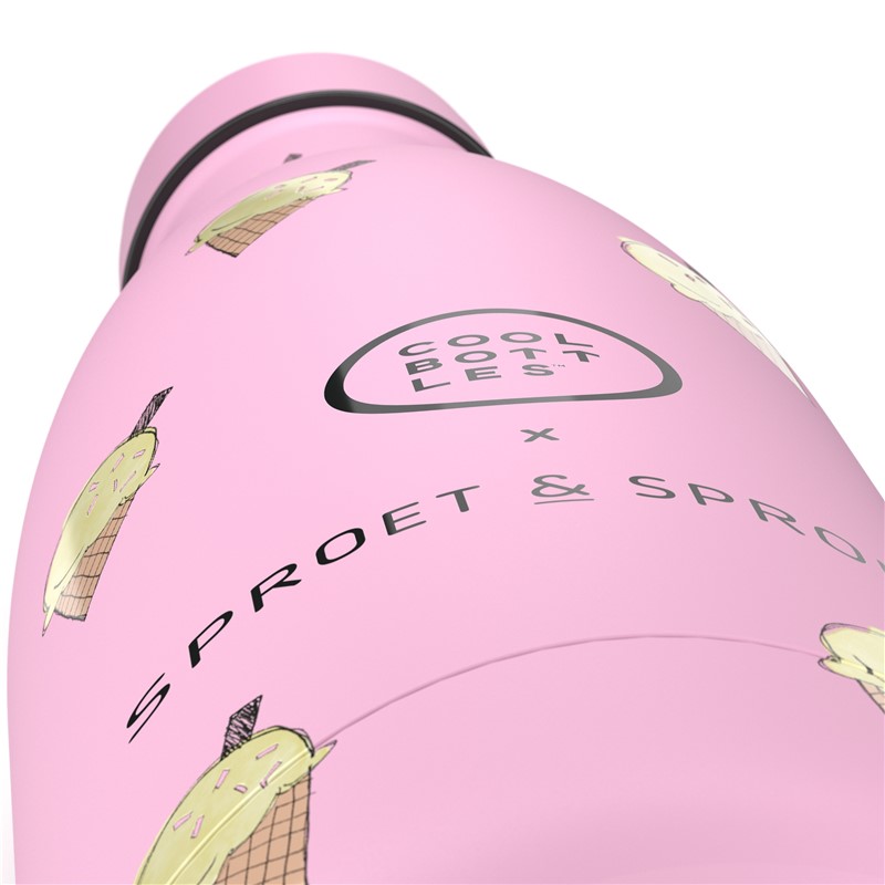 Botella Infantil Pink Scoop 350 ml - Cool Bottles - indyaeduocio 3 Botella Infantil Pink Scoop 350 ml - Cool Bottles - indyaeduocio