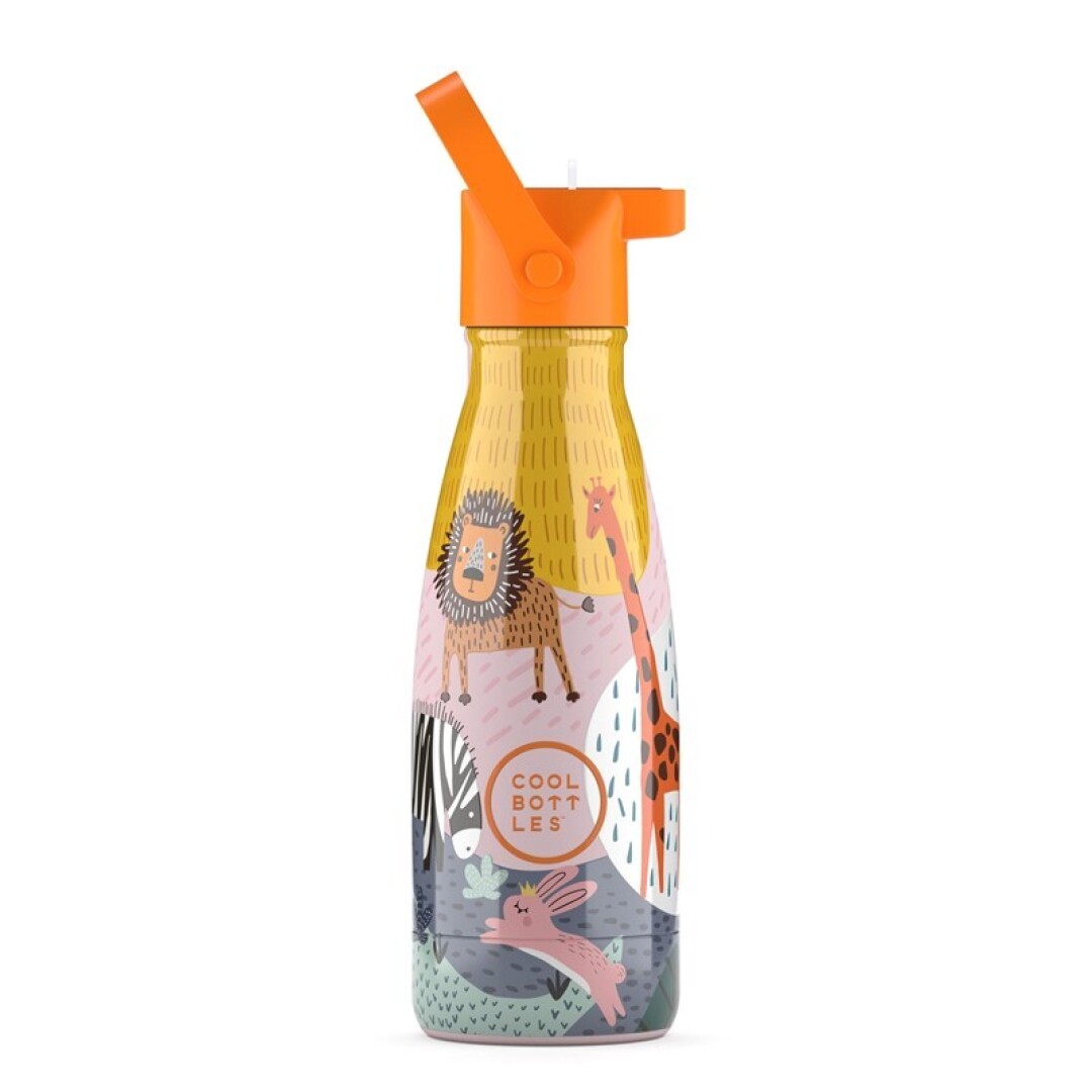 Botella Infantil Savannah Kingdom 260 ml - Cool Bottles - indyaeduocio Botella Infantil Savannah Kingdom 260 ml - Cool Bottles - indyaeduocio