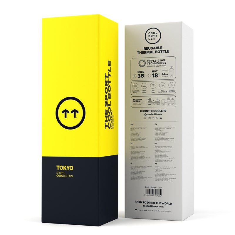 Botella Sport Tokyo 725 ml - Cool Bottles - indyaeduocio 6 Botella Sport Tokyo 725 ml - Cool Bottles - indyaeduocio