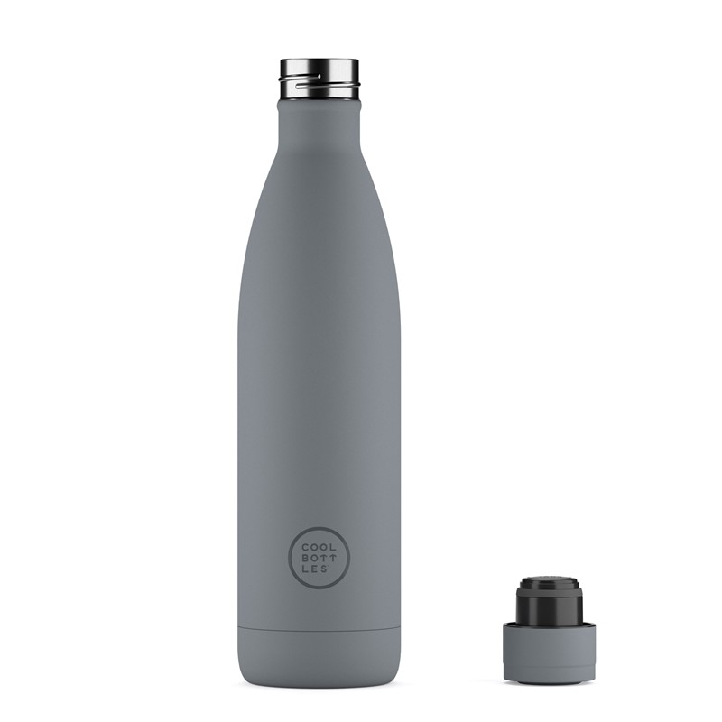 Botella Térmica Pastel Grey 750 ml - Cool Bottles - indyaeduocio 2 Botella Térmica Pastel Grey 750 ml - Cool Bottles - indyaeduocio