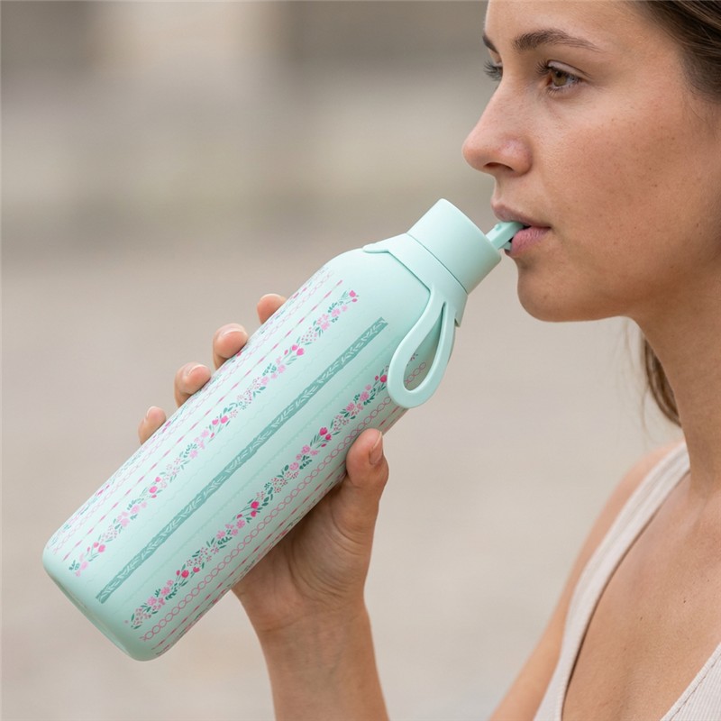 Botella Térmica Petal Lines Mint 750 ml - Lovely Story - indyaeduocio 3 Botella Térmica Petal Lines Mint 750 ml - Lovely Story - indyaeduocio