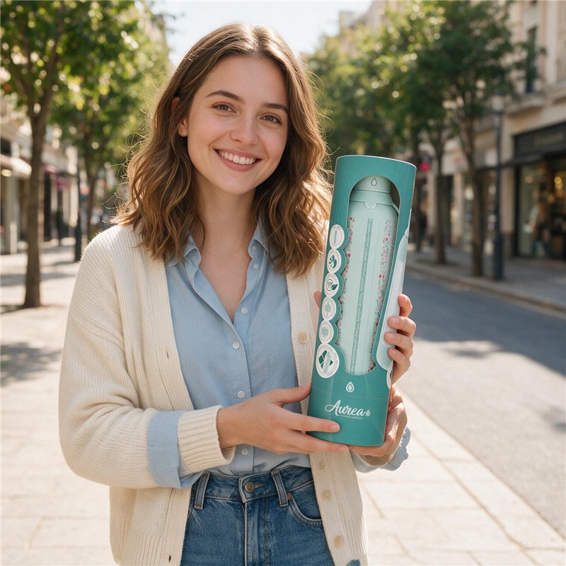 Botella Térmica Petal Lines Mint 750 ml - Lovely Story - indyaeduocio 5 Botella Térmica Petal Lines Mint 750 ml - Lovely Story - indyaeduocio
