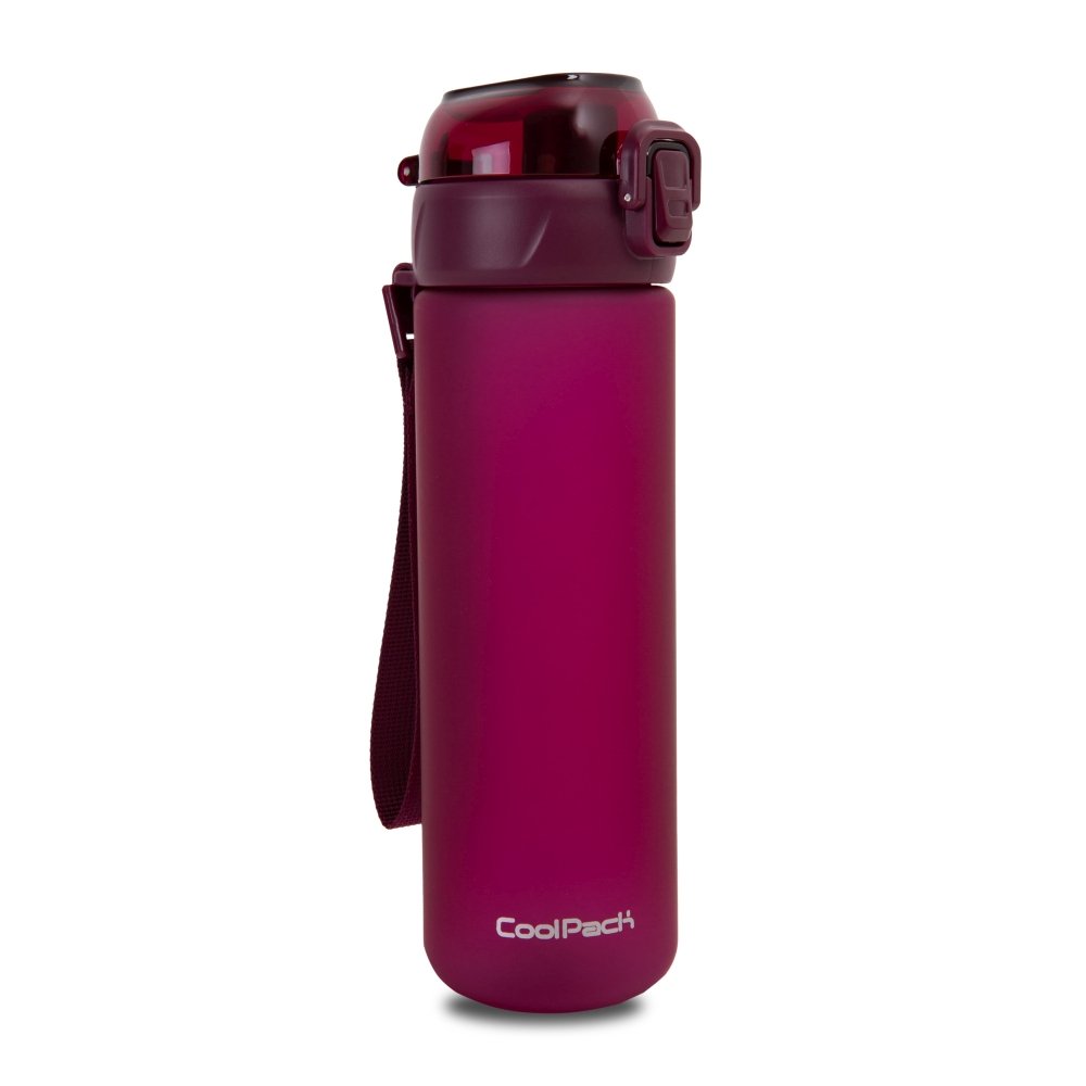 Botella Tritan Axel Plum 620 ml - CoolPack - indyaeduocio Botella Tritan Axel Plum 620 ml - CoolPack - indyaeduocio