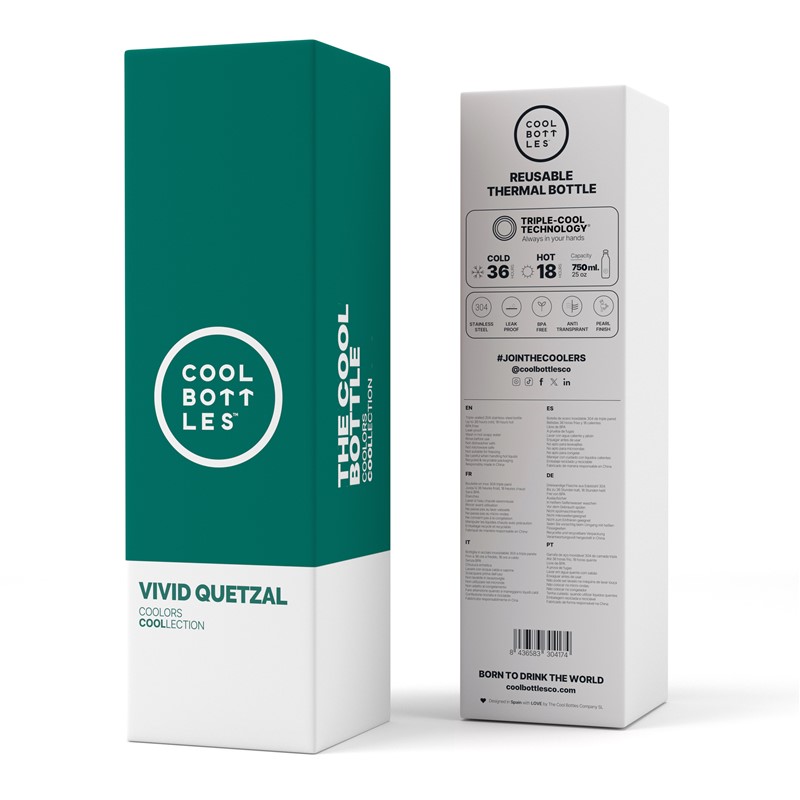 Botella Vivid Quetzal 750 ml - Cool Bottles - indyaeduocio 4 Botella Vivid Quetzal 750 ml - Cool Bottles - indyaeduocio
