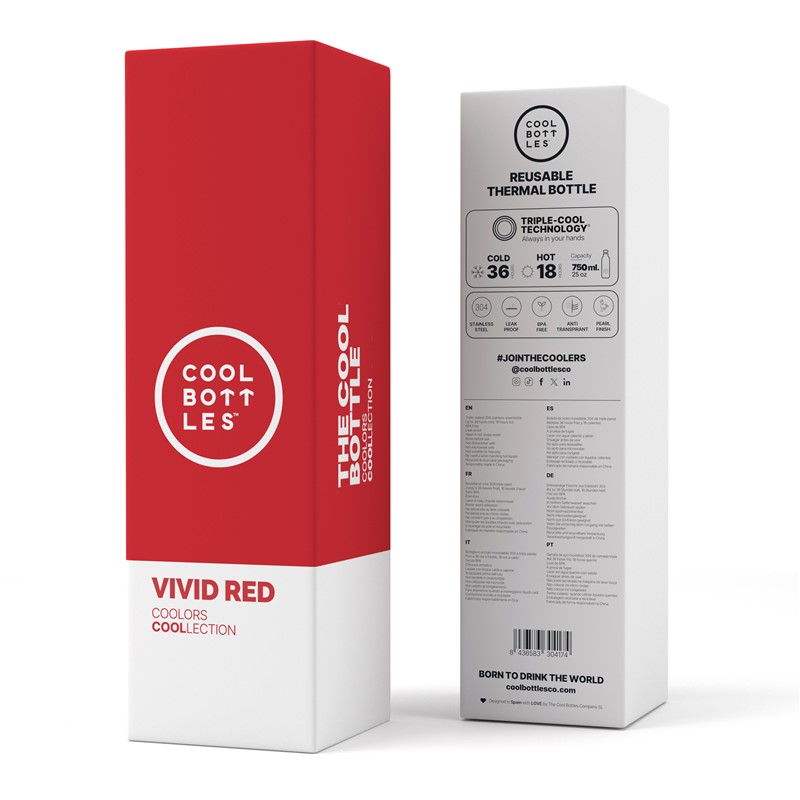Botella Vivid Red 750 ml - Cool Bottles - indyaeduocio 4 Botella Vivid Red 750 ml - Cool Bottles - indyaeduocio