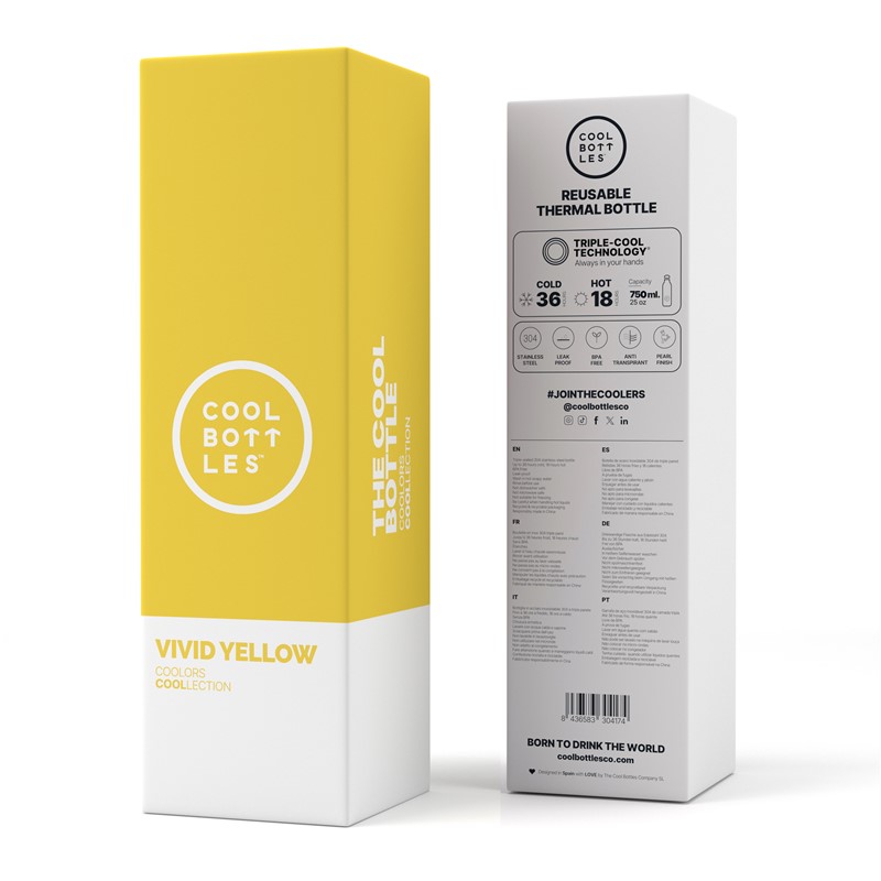 Botella Vivid Yellow 750 ml - Cool Bottles - indyaeduocio 4 Botella Vivid Yellow 750 ml - Cool Bottles - indyaeduocio