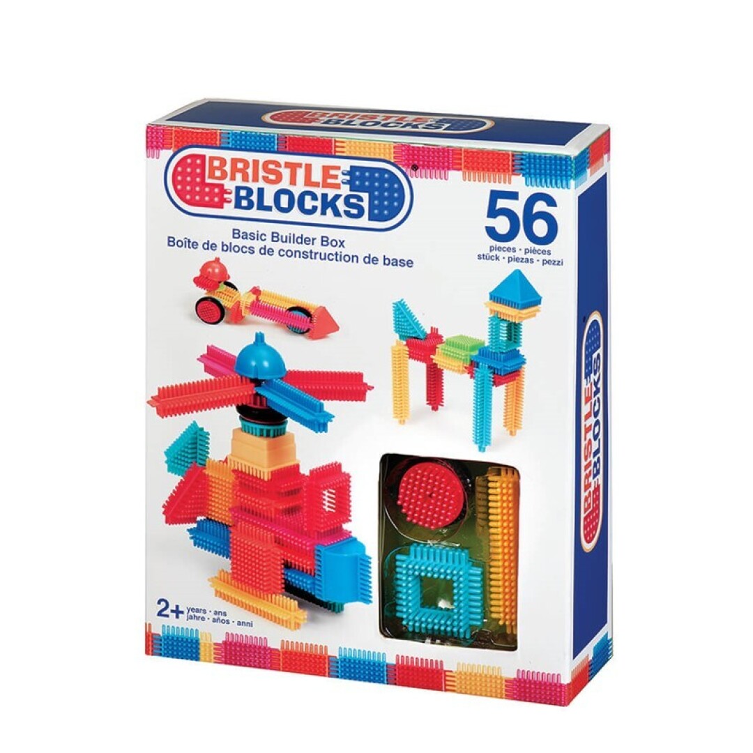 Bristle Blocks Caja 56 piezas - indyaeduocio Bristle Blocks Caja 56 piezas - indyaeduocio