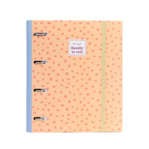 Carpeta de anillas con hojas Erizo Ready to Roll - Mr. Wonderful - indyaeduocio