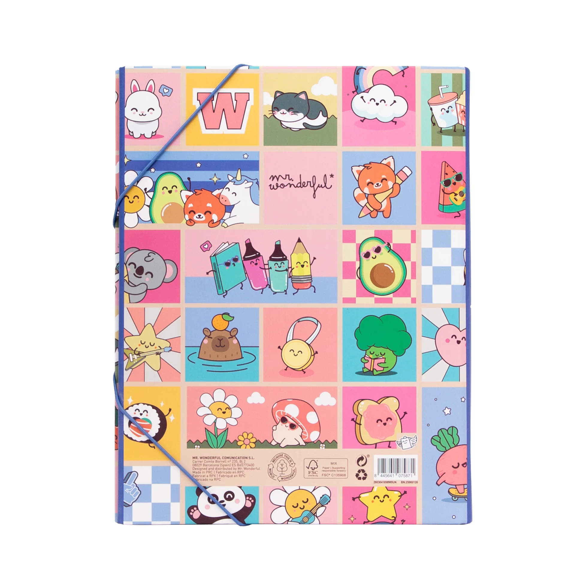 Carpeta separadora Wonder Comic - Mr. Wonderful - indyaeduocio Carpeta separadora Wonder Comic - Mr. Wonderful - indyaeduocio