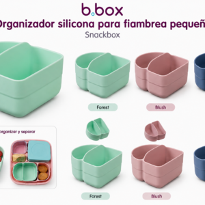 Organizador Silicona Snackbox - b.box - indyaeduocio