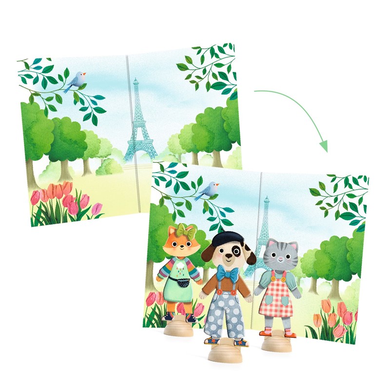 Collage Hola Paris - Djeco - indyaeduocio 2 Collage Hola Paris - Djeco - indyaeduocio