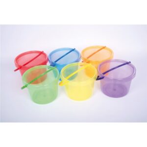 Cubos Translúcidos 6 Colores - Tickit - indyaeduocio