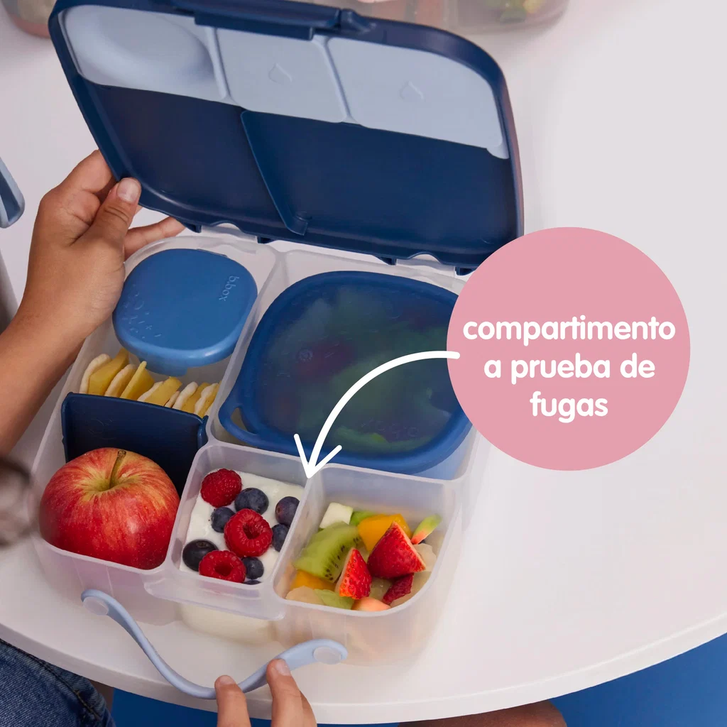 Fiambrera Infantil Grande 2L - b.box - indyaeduocio 2 Fiambrera Infantil Grande 2L - b.box - indyaeduocio
