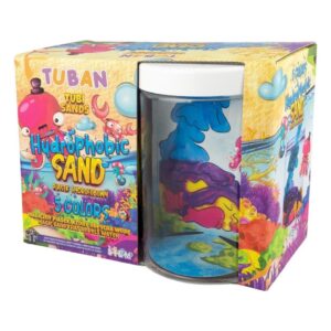 Hydrophobic Sand 5 Colores con Acuario TUBAN - indyaeduocio