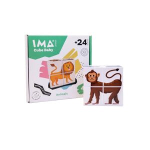 Ima Cube Baby Animales 4 Piezas - Imanix - indyaeduocio