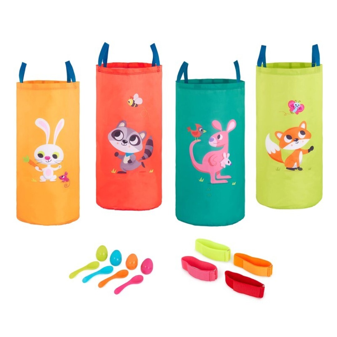 Juego carreras de sacos 3 en 1 B. You - indyaeduocio Juego carreras de sacos 3 en 1 B. You - indyaeduocio