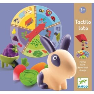 Juego táctil Loto Granja - Djeco - indyaeduocio